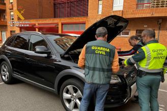 Detenido un vecino de Iruña como responsable de un grupo que vendía vehículos de alta gama alquilados