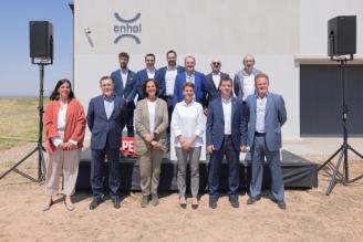 El Grupo Enhol inaugura tres parques eólicos en Navarra