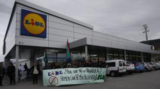 Paros en las tiendas de Lidl por la negociación de un convenio para Navarra