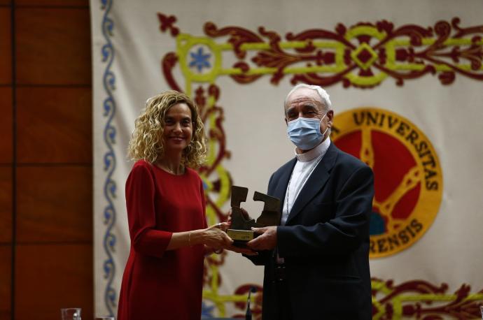 Monseor Jos Luis Azcona recibe el Premio Internacional Jaime Brunet a la Promocin de los Derechos Humanos