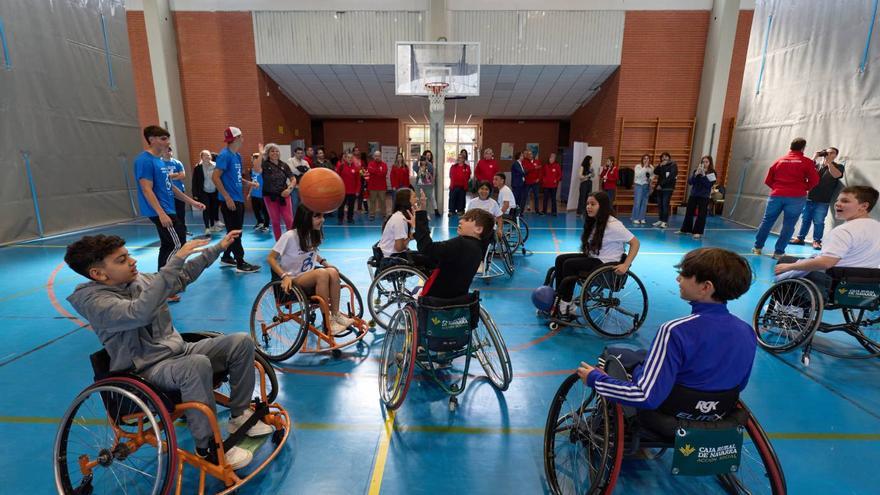 Del goalball al boccia en Tudela para demostrar que el deporte no tiene barreras